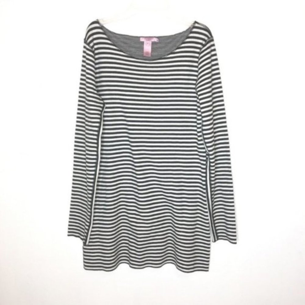 CALYPSO St. Barth Missta Striped Tunic Medium tt39